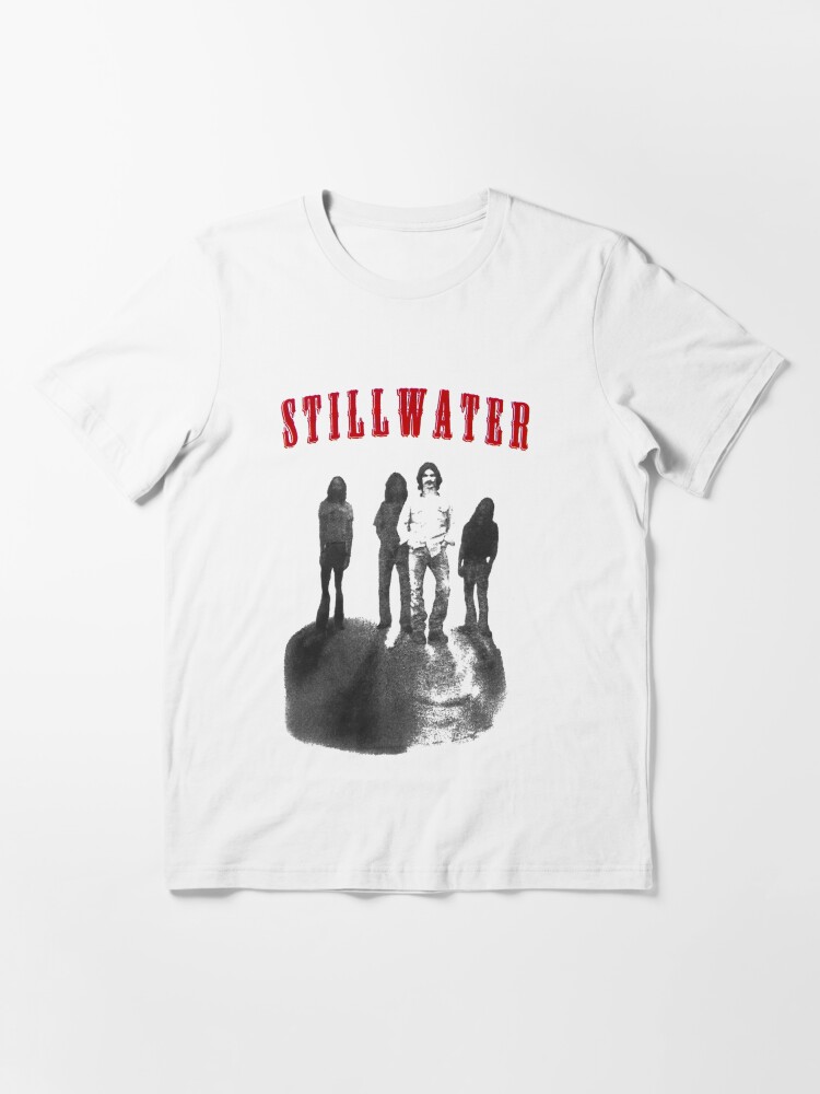 Aperçu 3 sur 7. T-shirt essentiel avec l'œuvre Stillwater Band Film Still Water Classic créée et vendue par MadilynKilback.