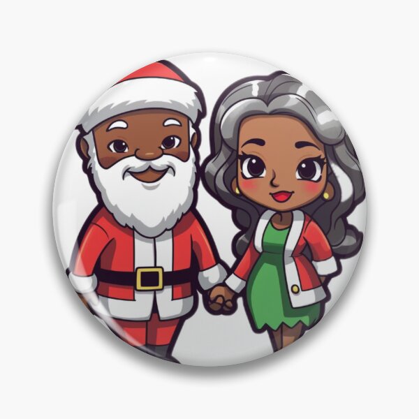 Item preview, Black Mr and Mrs Claus designed and sold by AWSai-4.