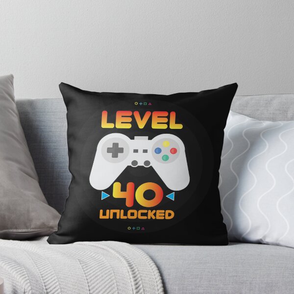 Item preview, 40th Birthday Gift - Level 40 Unlocked Funny Gamer Present designed and sold by Blazesavings.