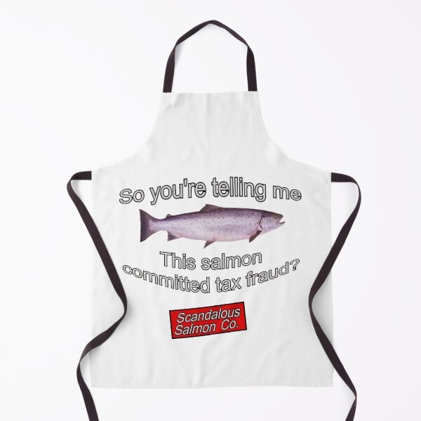 Item preview, This salmon comitted tax fraud? designed and sold by ArcticToad.