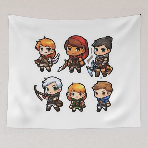 Item preview, Adventurous Archer Squad designed and sold by positivVibesArt.