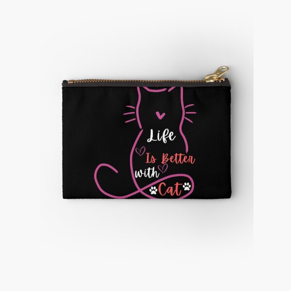 Item preview, Life is Better With A Cat designed and sold by Heart Stamp.