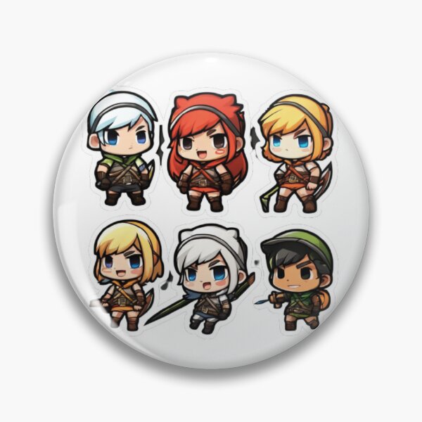 Item preview, Adventurous Archer Squad - III designed and sold by positivVibesArt.