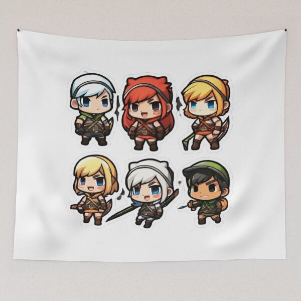 Item preview, Adventurous Archer Squad - III designed and sold by positivVibesArt.