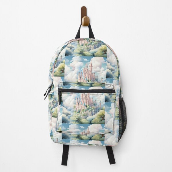 Item preview, Whimsical Watercolor Castle Clouds designed and sold by Piyakan.