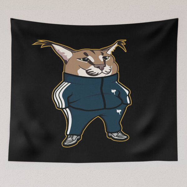 Item preview, Slav floppa - blue tracksuit designed and sold by Rzera-.