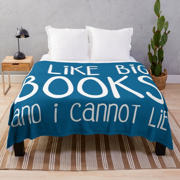 Item preview, I Like Big Books Funny Quote designed and sold by quarantine81.