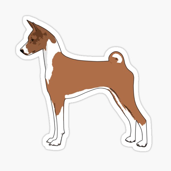 Artikel-Vorschau von Basenji, elegant und anmutig für Basenji-Liebhaber, designt und verkauft von tchilipepper.