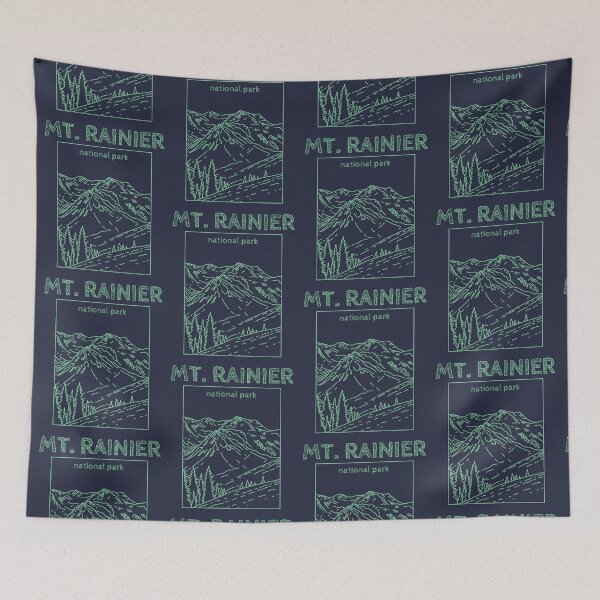 Item preview, Mt Rainier National Park designed and sold by soulfulprintss8.