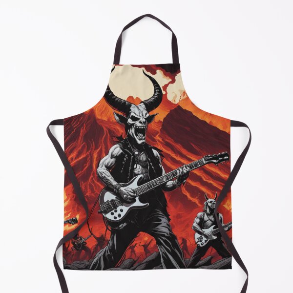 Item preview, Demons and Wolves Jamming on Guitars designed and sold by CaelumRaven.