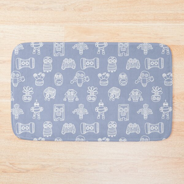 Item preview, So Many Robots Whoo (Cool Blue) designed and sold by babyrage.