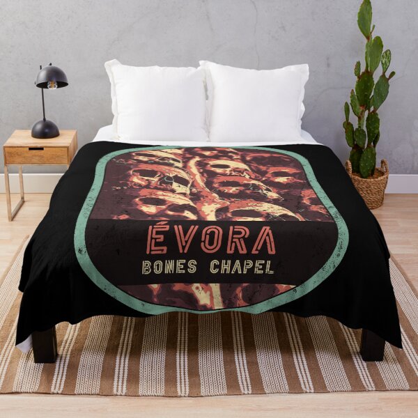 Item preview, Évora Bones Chapel Skulls Illustration | Macabre Artwork designed and sold by Lemomo-artworks.