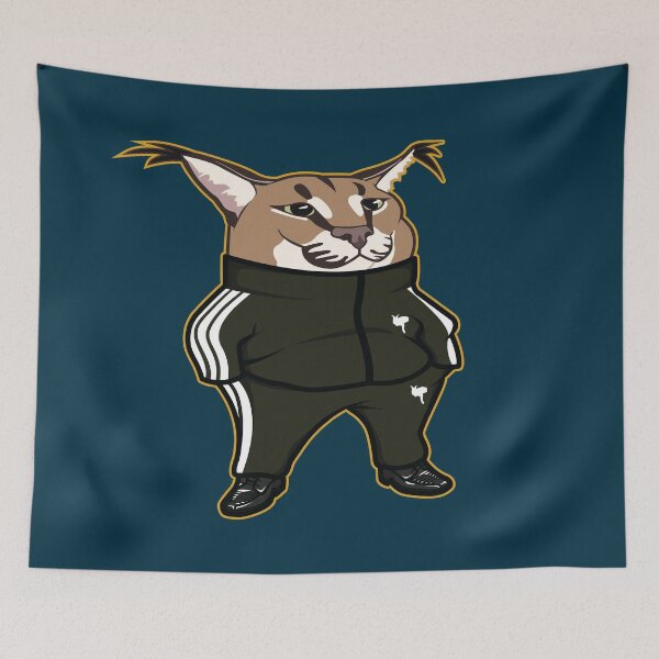 Item preview, Slav floppa - black tracksuit designed and sold by Rzera-.