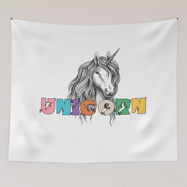 Item preview, female unicorn designed and sold by raheel27.