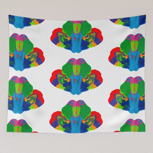Item preview, Rorschach inkblot designed and sold by TintenklecksArt.