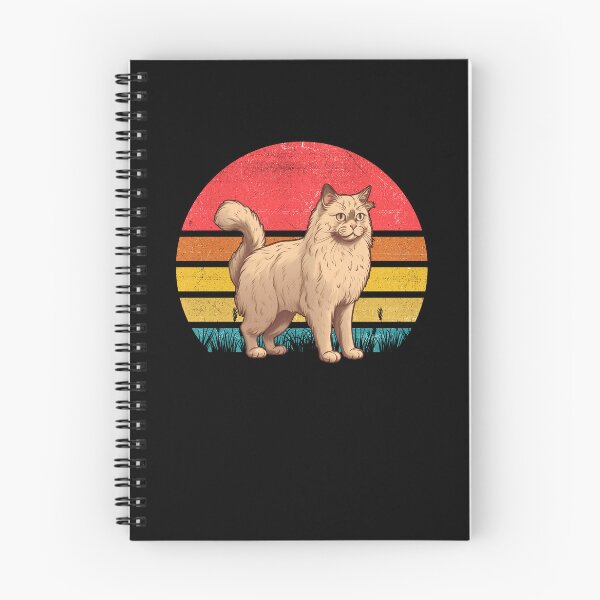 Item preview, American Curl Cat Vintage Retro Sunset designed and sold by rafaeltto.