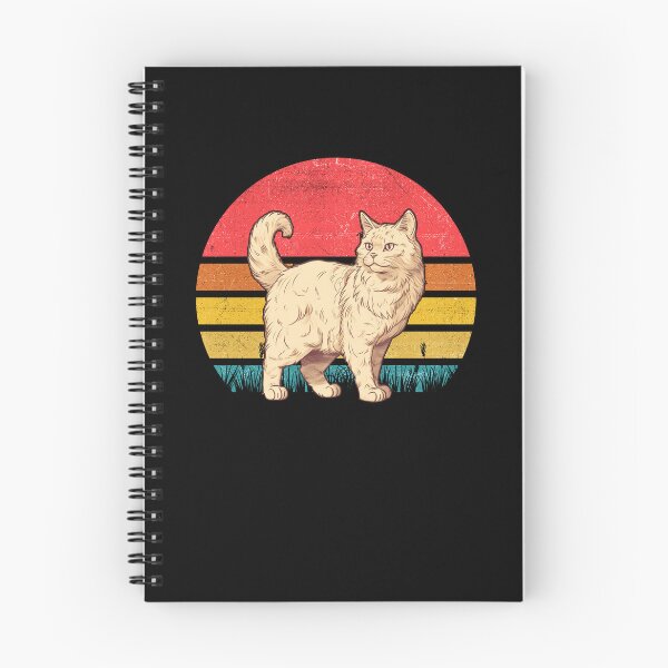 Item preview, American Curl Cat Vintage Retro Sunset designed and sold by rafaeltto.