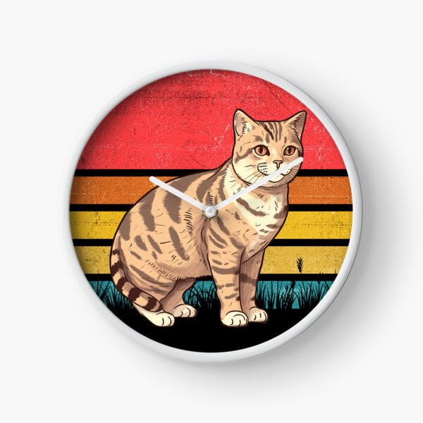 Item preview, American Shorthair Cat Vintage Retro Sunset designed and sold by rafaeltto.