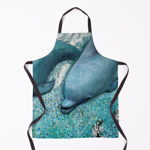 Item preview, DOLPHIN MOSAIC designed and sold by BridgetBresser.