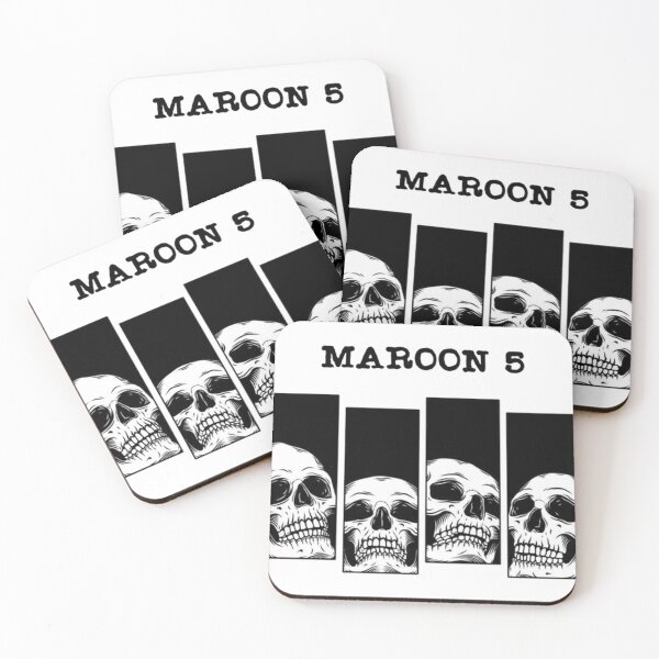 Item preview, Four Skull Playing Maroon  designed and sold by MarkSSpalding.