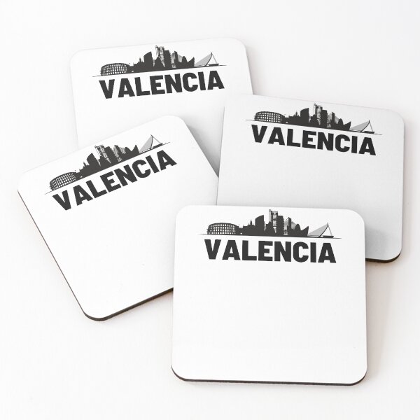 Item preview, Valencia skyline silhouette illustation designed and sold by DeluxBee.