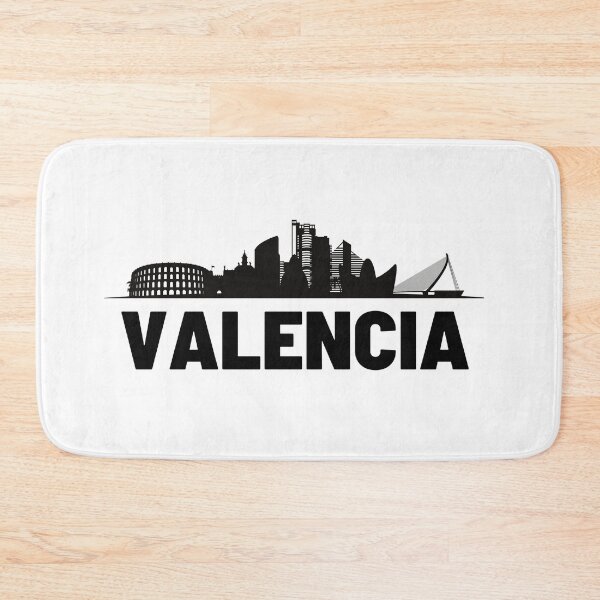 Item preview, Valencia skyline silhouette illustation designed and sold by DeluxBee.