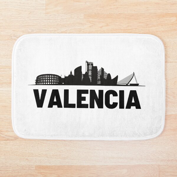Item preview, Ilustración de la silueta del horizonte de Valencia designed and sold by DeluxBee.
