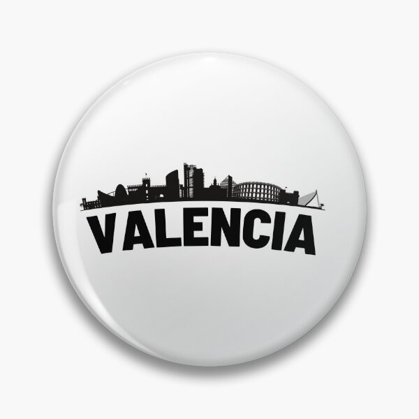 Item preview, Valencia skyline silhouette illustation designed and sold by DeluxBee.