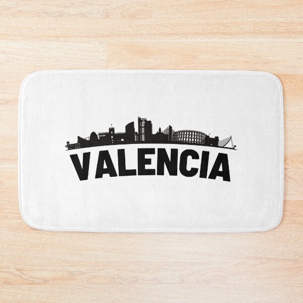 Item preview, Valencia skyline silhouette illustation designed and sold by DeluxBee.