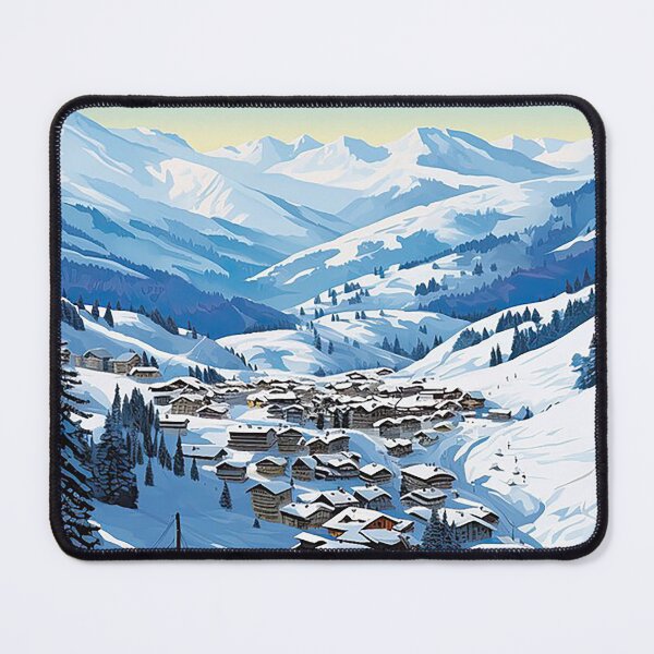 Item preview, Meribel Poster designed and sold by JenniferCruise.