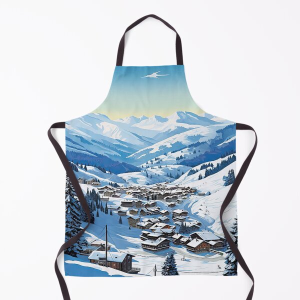 Item preview, Meribel Poster designed and sold by JenniferCruise.