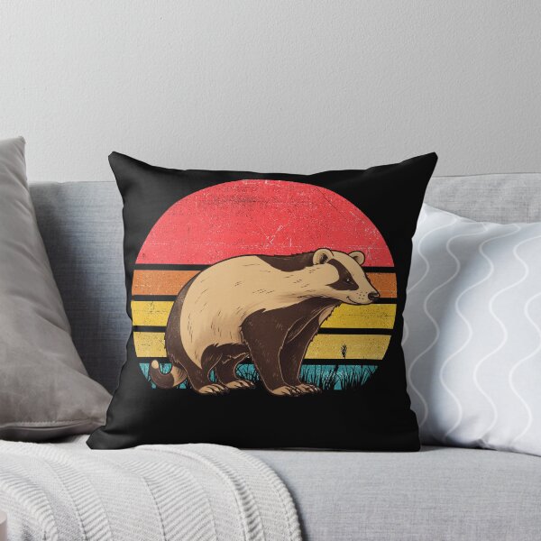 Item preview, Badger Vintage Retro Sunset designed and sold by rafaeltto.