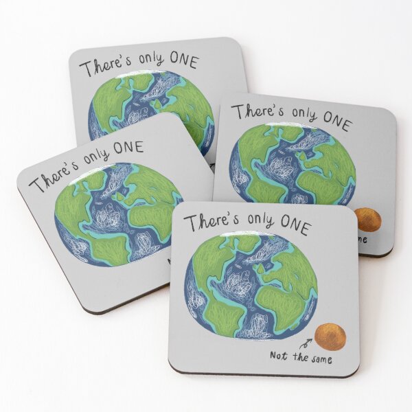 Item preview, There's Only One Earth, Be Very Kind to Her designed and sold by cardboardcrownn.