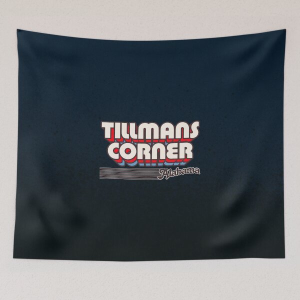 Item preview, Tillmans Corner, Alabama | Retro Stripes designed and sold by retroready.