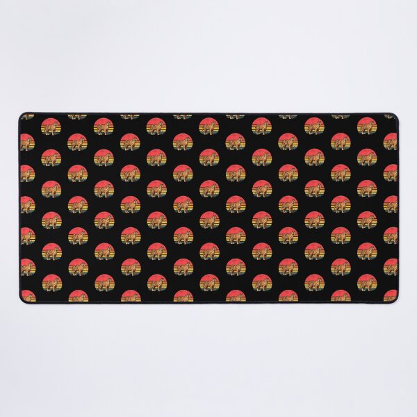 Item preview, Bengal Tiger Vintage Retro Sunset designed and sold by rafaeltto.