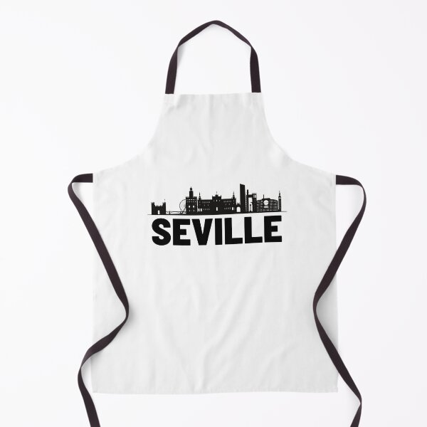 Item preview, seville skyline silhouette illustation designed and sold by DeluxBee.