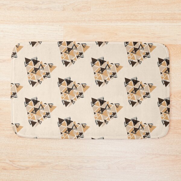 Item preview, Peach Pastel Triangles designed and sold by Art Shimmers.