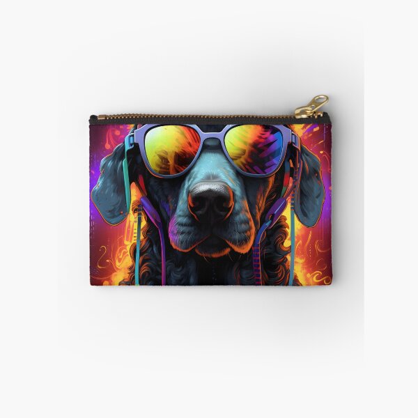 Item preview, A dog wearing headphones and glasses designed and sold by Nickyayee.