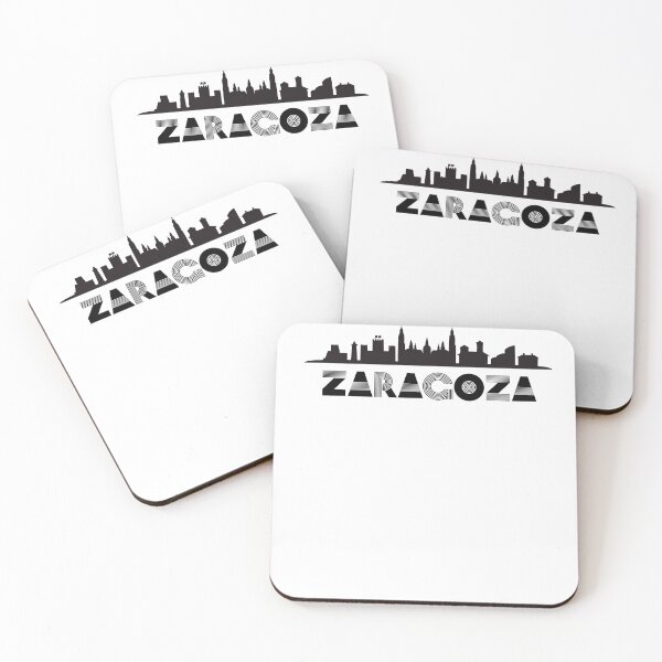 Item preview, Zaragoza skyline silhouette illustation designed and sold by DeluxBee.