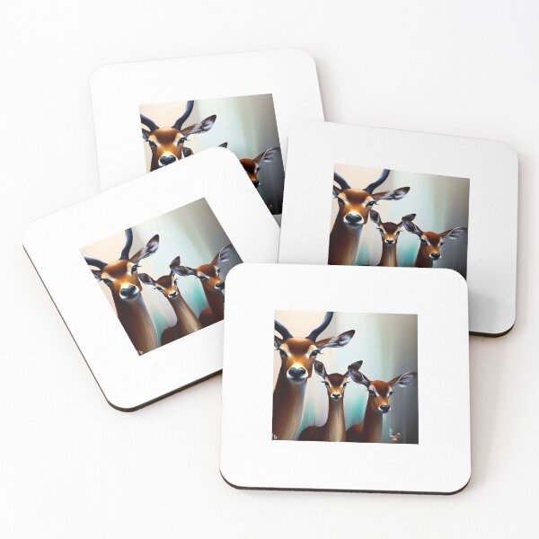 Item preview, Impala Antelope Family designed and sold by MidasTinge.