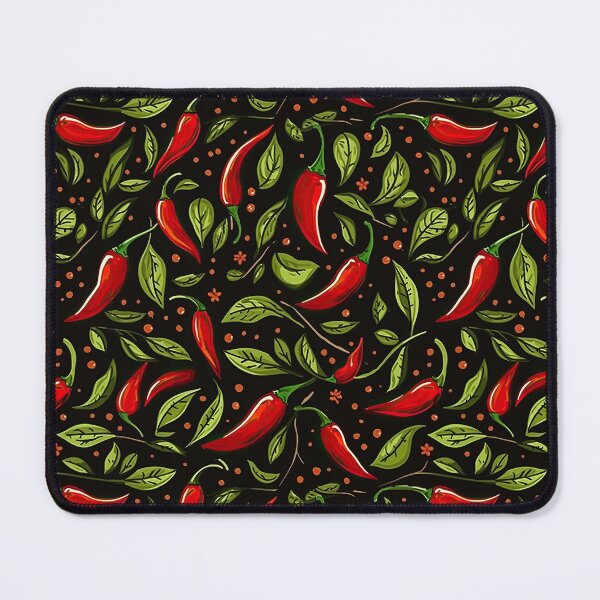 Item preview, cute chilli seamless designed and sold by NatthyDesign.
