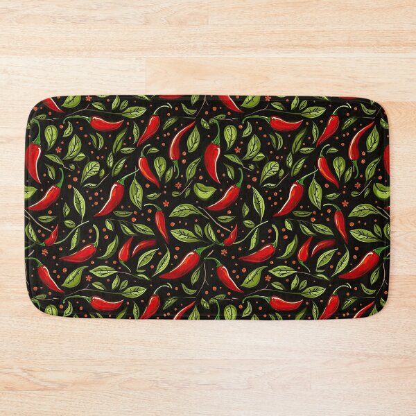 Item preview, cute chilli seamless designed and sold by NatthyDesign.