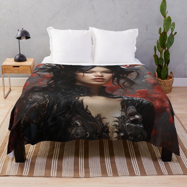 Item preview, Ebon Enchantment: A Gothic Portrait of Allure and Shadows designed and sold by oanaunciuleanu.