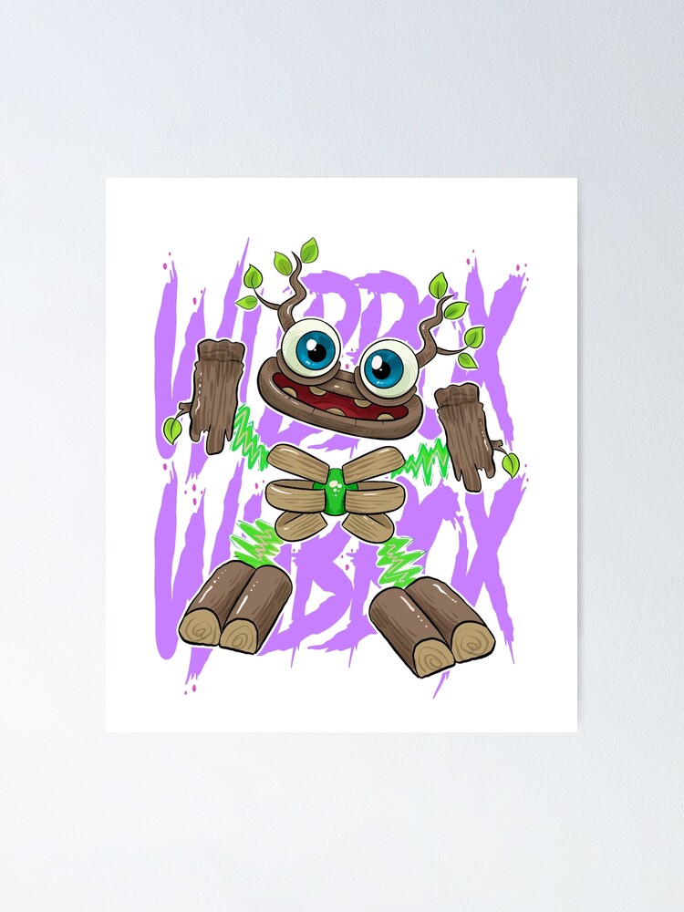 my singing monsters wubbox  Sticker for Sale by quentinpitter1