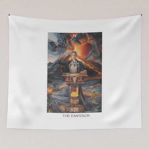 Item preview, The Emperor Tarot Card - White designed and sold by Artbykayleighb.