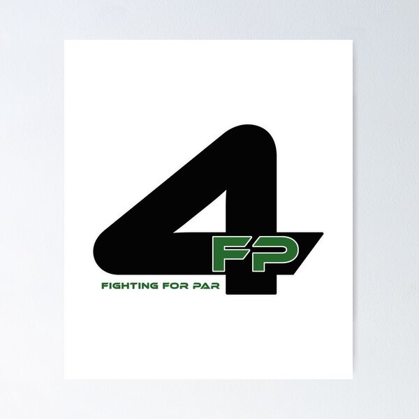 Item preview, Unique Premium Quality F4P Fighting 4 Par black green design designed and sold by FuddalanDesigns.