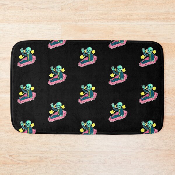 Item preview, Skeleton Smoking Weed In A Coffin (Minimal Version) designed and sold by DaFkApparel.