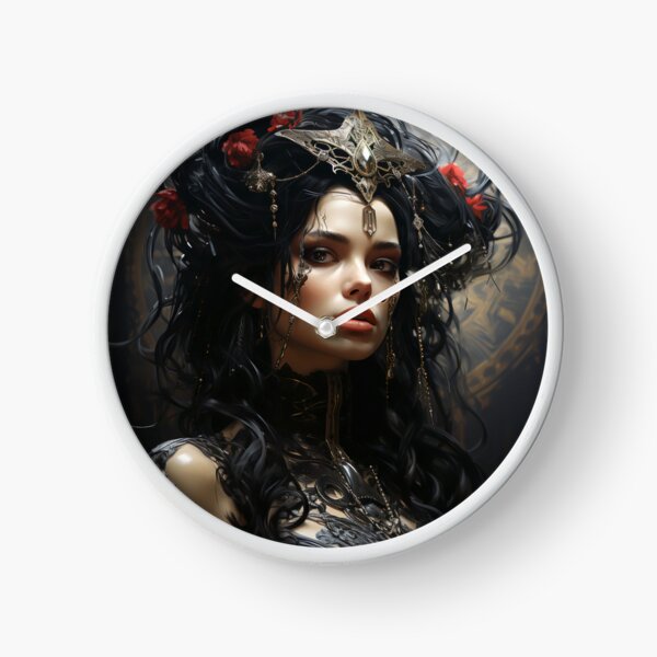 Item preview, Ebon Enchantment: A Gothic Portrait of Allure and Shadows designed and sold by oanaunciuleanu.