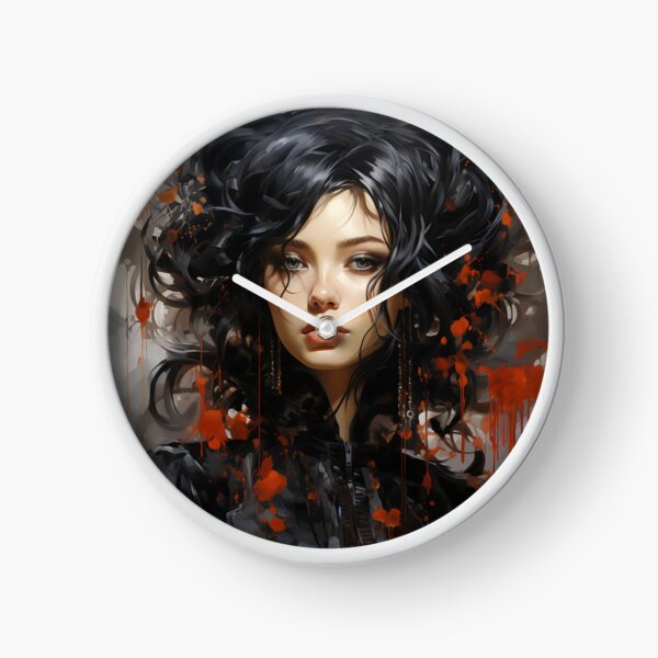 Item preview, Ebon Enchantment: A Gothic Portrait of Allure and Shadows designed and sold by oanaunciuleanu.