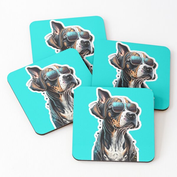 Item preview, Cool Dog With Sunglasses  designed and sold by AbstractBEE.